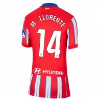 Camisa de Futebol Atletico Madrid Marcos Llorente #14 Equipamento Principal Mulheres 2024-25 Manga Curta